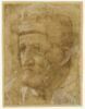 Tête d'homme barbu, coiffé d'un bonnet, de trois quarts, image 1/2