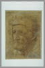 Tête d'homme barbu, coiffé d'un bonnet, de trois quarts, image 2/2