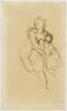 Femme nue tenant deux enfants dans ses bras, image 1/2