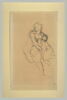 Femme nue tenant deux enfants dans ses bras, image 2/2