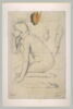 Femme nue agenouillée et études de manches et de pieds, image 2/2