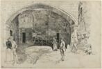 Le Puy, porche Nord de la cathédrale dit porche Saint-Jean, image 1/2