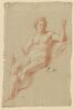 Femme nue, assise, image 1/2