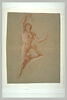 Femme nue, un genou fléchi, image 2/2