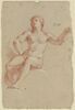 Femme nue, assise, image 1/2