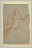 Femme nue, assise, image 2/2