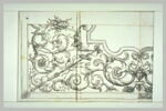 Projet de décor avec arabesques, lévriers, cerfs, image 2/3