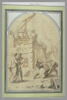Saint Bruno faisant construire la grande Chartreuse, image 2/2