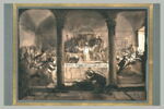 Le Repas des chrétiens, d'après les Martyrs de Chateaubriand, image 2/2