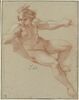 Femme nue, soufflant dans une trompette, image 1/2