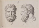 Deux têtes d'Hercule, image 1/3