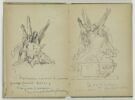 Etude pour un groupe sculpté, et annotations, image 1/2