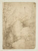 Religieux dans un paysage de bois et de rochers, image 1/4