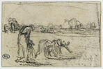 Croquis pour les 'Glaneuses', image 1/2