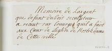 Note manuscrite, image 1/2