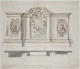 Tabernacle, élévation et plan, image 1/2