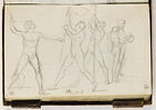 Etudes de figures d'hommes, image 1/2