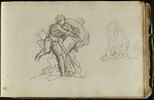 Deux études de Milon de Crotone, image 1/2