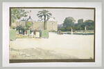 Jardin du Luxembourg ; Le palais et son bassin, image 3/3