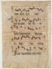 Feuillet de l'antiphonaire I du couvent San Francesco de Pise, image 1/2