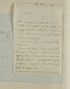 Lettre manuscrite, image 1/2