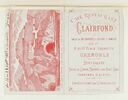 Publicité avec note autographe, 16 au 26 septembre 1883, Grenoble, image 1/2