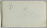 Deux croquis d'indiens Ojibwas, image 1/2