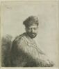 Homme à barbe courte et à bonnet fourré, image 1/3