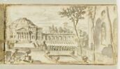 Vue d'un jardin et d'un palais, image 1/10