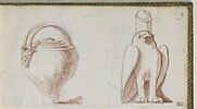 Vase à anses et faucon, image 1/2